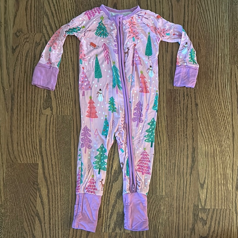 Little Sleepies Festive Trees Pajamas